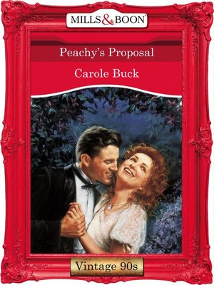 cover image of Peachy's Proposal